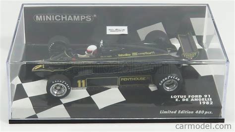 MINICHAMPS 417820011 Scale 1 43 LOTUS F1 FORD 91 JPS N 11 SEASON 1982