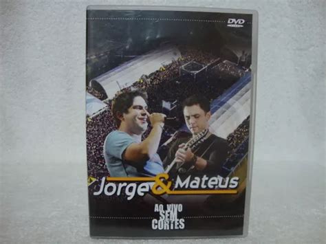 Dvd Original Jorge E Mateus Ao Vivo Sem Cortes Mercadolivre