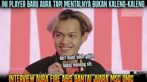 ARAN UDAH YAKIN BAKAL MENANG LAWAN ONIC PESAN BUAT EVOS FLUFFY