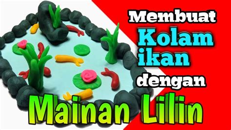 Kolam Ikan Lilin Mainan Kreasi Lilin Mainan Plastisin Playdoh