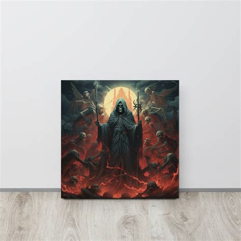 Underworld of Demons Hell Art Demon Art Gothic Decor Demon - Etsy