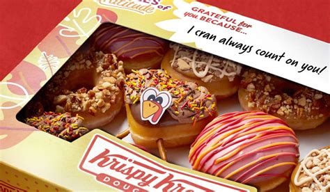 Krispy Kreme Announces Thanksgiving Doughnut Collection Qsr Magazine