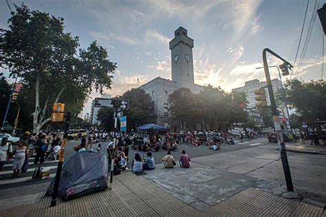 Protesta y acampe de la Unidad Piquetera con más reclamos contra el