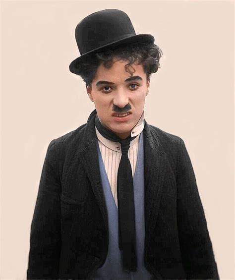 Charlie Chaplin in Color