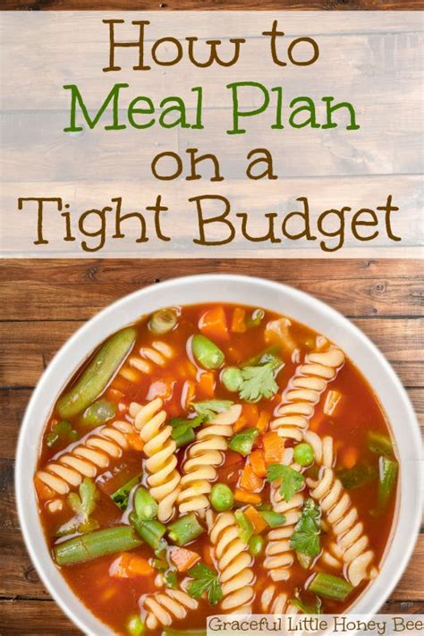 How to Meal Plan on a Tight Budget + FREE WEEKLY MEAL PLAN PRINTABLE ...