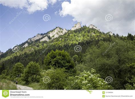 Mountain Shelter Three Crowns On The Donay River Stock Photo Image