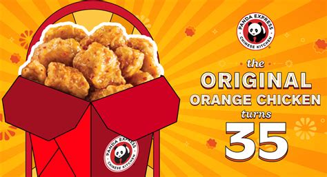 Orange Chicken Panda Express Box