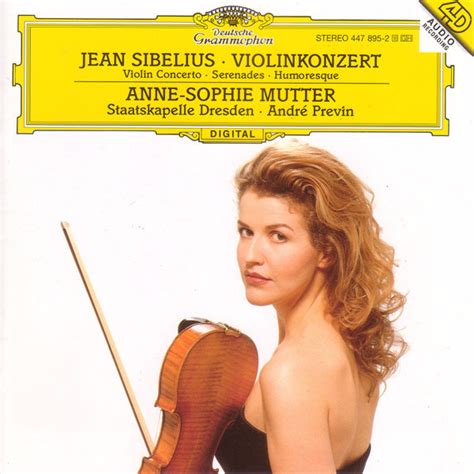 Jean Sibelius Anne Sophie Mutter Violinkonzert Cd Classical Music