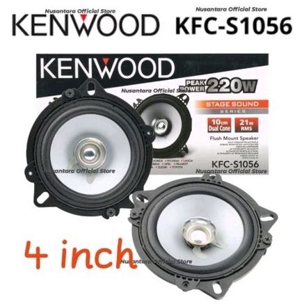 Jual Termurah Speaker Kenwood Kfc S Dualcone Diameter Cm Inch