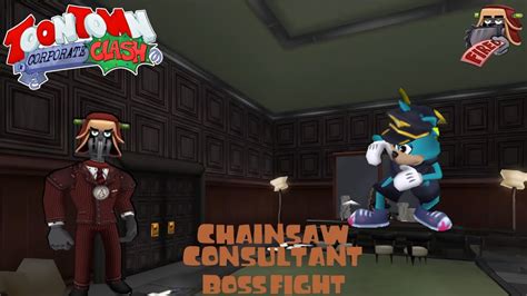 Chainsaw Consultant Toontown Corporate Clash YouTube