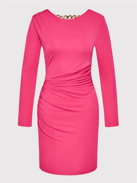 Rinascimento Robe De Cocktail Cfc Rose Slim Fit Modivo Fr