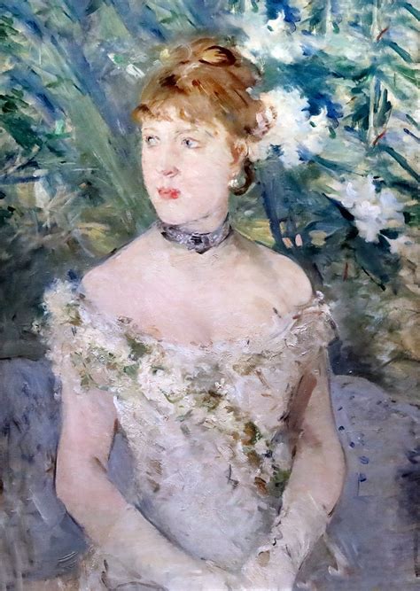 IMG_6400 Berthe Morisot. 1841-1895. Paris. Jeune femme en toilette de ...