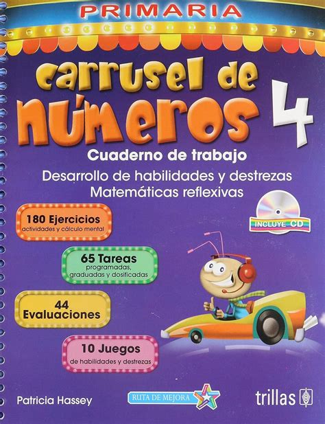 CARRUSEL DE NUMEROS 4 CUADERNO DE TRABAJO INCLUYE CD Amazon Br