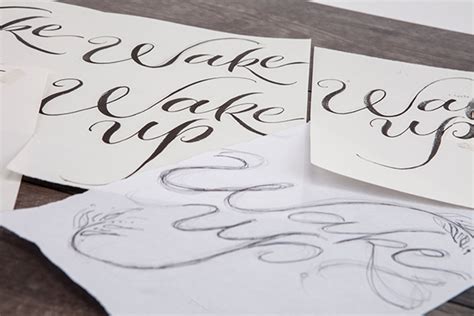 Calligraphy Calendar 2016 IMPRESSIONS On Behance