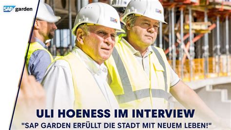 Interview Uli Hoeneß zum SAP Garden Neue Heimat von Red Bull München