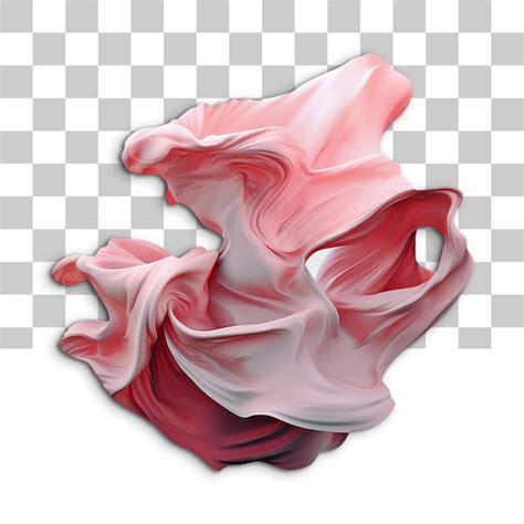 Fluido de forma orgânica 3d abstrata PSD Premium