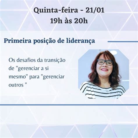 Primeira Posição De Liderança Desafios Da Transição Online Sympla