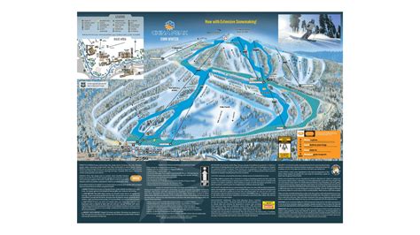 China Peak Ski Map And Resort Information - Free Piste Map