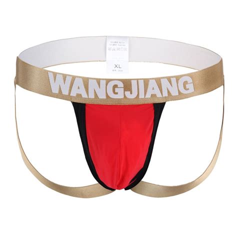 Compra Ropa Interior Sexy Tanga De Hombre Tanga De Algod N Jockstrap Pene U Bragas Convexas Gay