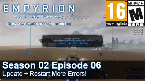 Empyrion Alpha Experimental Season Episode Update More