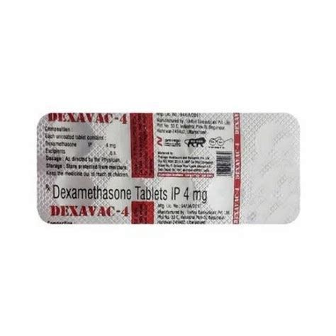 Dexavac 4 mg tablet at ₹ 350 | X Ray Bone Densitometer in Nagpur | ID ...