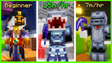 5 Easy Early And Mid Game Money Making Methods Hypixel Skyblock YouTube