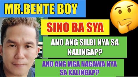 Mr Bente Boy Sino Nga Ba Sya Inggit Bumibira Kay Kuya Jhayson Sino