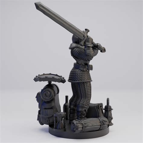 Hot Goblin カスタムヒーロー 大剣の女戦士ミニチュア ホットゴブリン