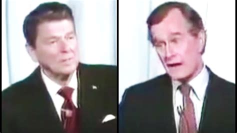 Incredible Watch George Hw Bush And Ronald Reagan Debate Immigration In