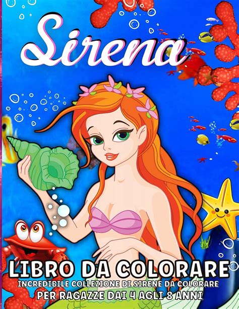 Buy Sirene Libro Da Colorare Per Bambini Libro Da Colorare Sirena Per