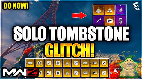 EASY SOLO TOMBSTONE GLITCH DUPLICATION GLITCH AFTER PATCH SEASON