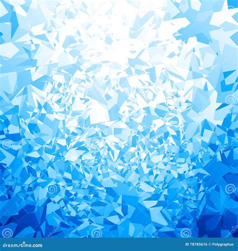 Vector Blue Ice Background Stock Vector Illustration Of Backdrop