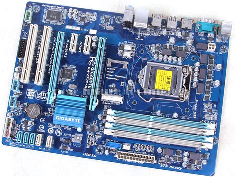 Good Working Gigabyte Intel Z77 Motherboard GA Z77P D3 LGA 1155 DDR3