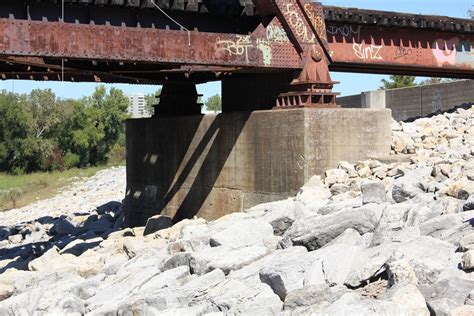 Abandoned Kansas River Bridge