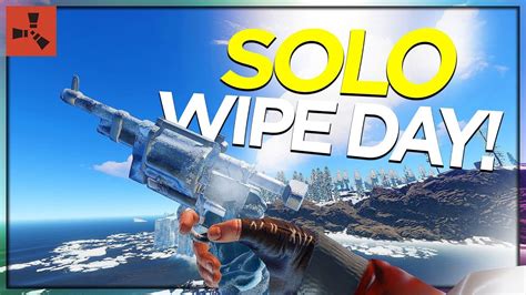 Wipe Day Time We Got RAIDED SOLO VANILLA RUST 3 S22 YouTube