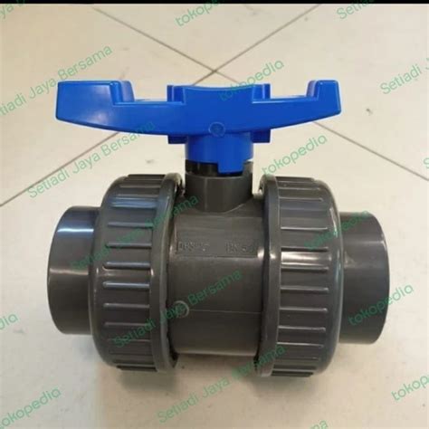 Jual Ball Valve True Double Union Watermur PVC 1 2 3 4 1 11 4 11 2 2 3