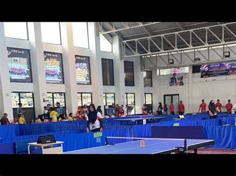 Kuantan Singingi Vs Inhu Porprov X Tenis Meja Prov Riau Penyisihan