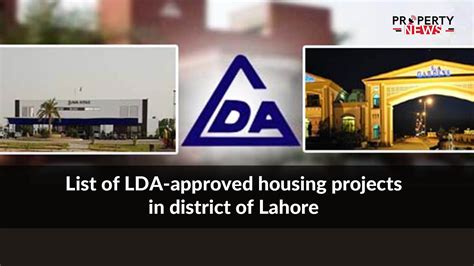 List of LDA-approved housing projects in district of Lahore - Property News