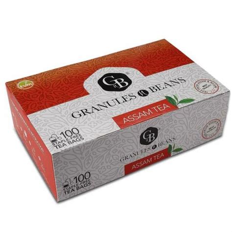 Granules N Beans Assam Tea 100 Staple Free Tea Bags Jiomart