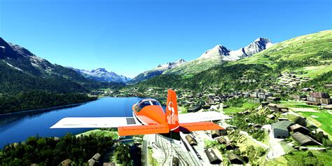 Short VFR - Switzerland - Samedan Airport for Microsoft Flight ...