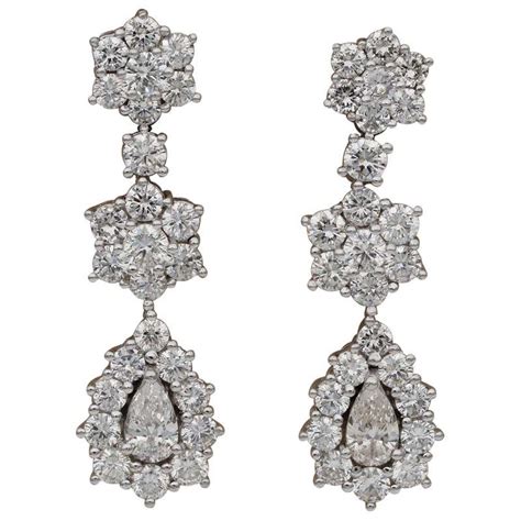 Victorian 1.0 Carat G VVS/VS Diamond Solitaire Earrings For Sale at 1stDibs