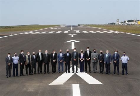 Inaugurada Hoje 7 Pista De Pouso E Decolagem Do Aeroporto De Foz Do