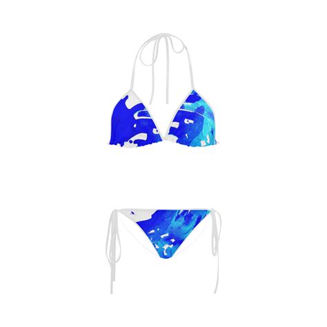 Save The Water Custom Bikini Swimsuit Id D