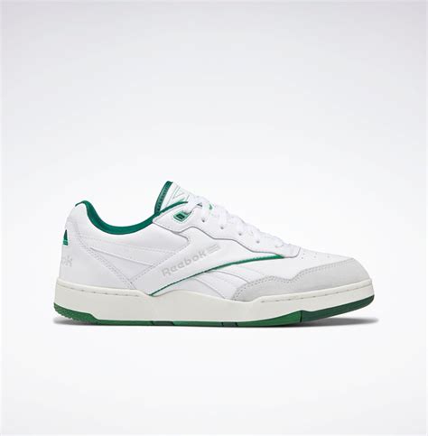 BB 4000 II Shoes in ftwr white/chalk/dark green | Reebok Official UK