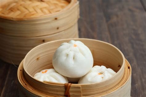 Premium Photo Chinese Dumpling Steamed Buns