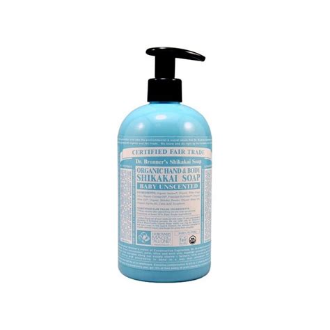 Dr Bronner S Organic Sugar Soap Unscented Ml