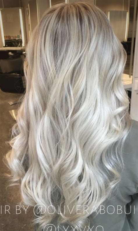 Pin By Lauren Rose Mckee On Hair Bright Blonde Hair Long Hair Cuts