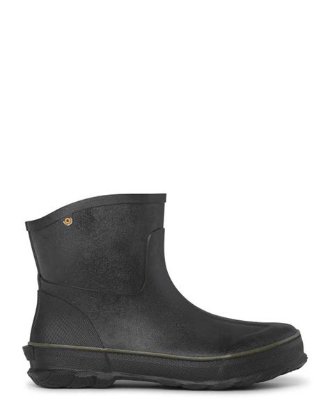 Digger Mid Black Gumboots • Wellies Online