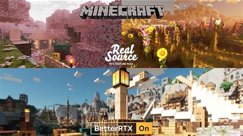 Realsource Realistic Rtx Pack For Minecraft Trails And