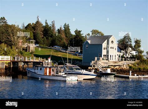 Beautiful Fishing Village Of Herring Cove Nova Scotia Atlantic Canada